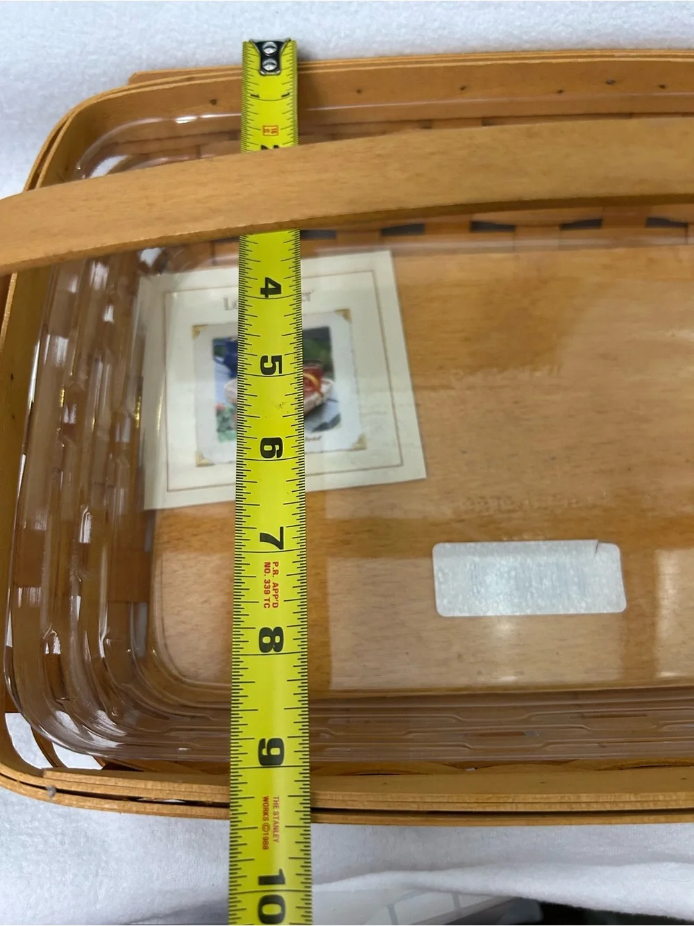 Longaberger 2002 Classic Back Porch Basket